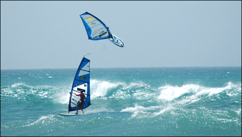 Cabo Verde, Sal, Windsurfing