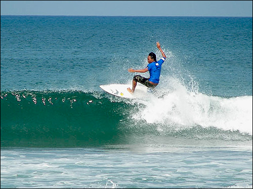 Kuta surf spot