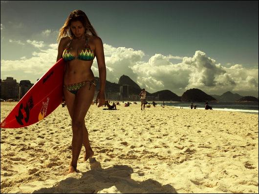 Maya Gabeira prosto z Brazylii