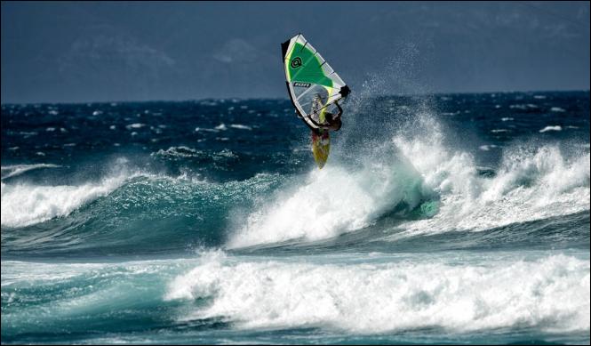 Tęgi aerial na Maui Makani Classic