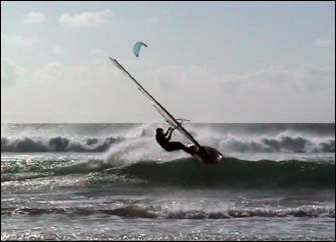 Windsurfing na Rio Jara