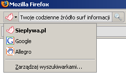 Wtyczka do przeglądarek Firefox i Netscape.