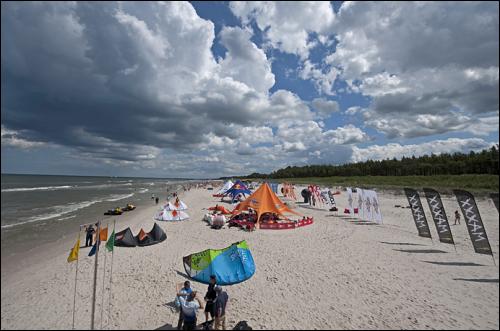 Ford Kite Cup w Łebie na plaży zachodniej