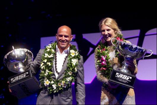 Kelly Slater i Stephanie Gilmore 