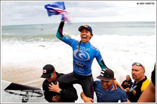 Sally Fitzgibbons najlepsza wśród kobiet!