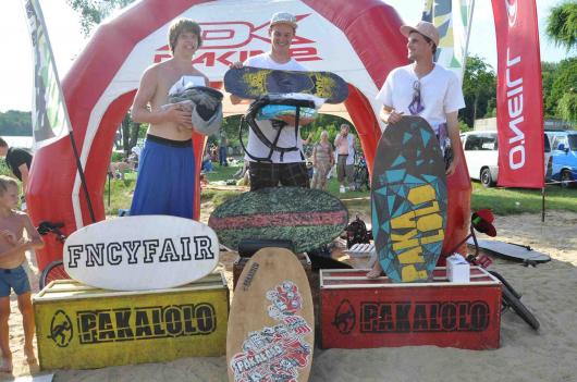 Podium kategorii PRO