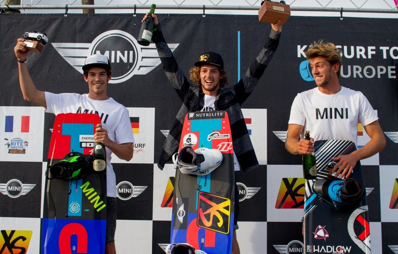 Kitesurf Tour Europe 2013 - podium Freestyle Men