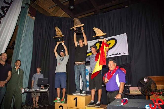 2013 PWA WAVE: 1. Marcilio Browne, 2. Alex Mussolini, 3 Victor Fernandez