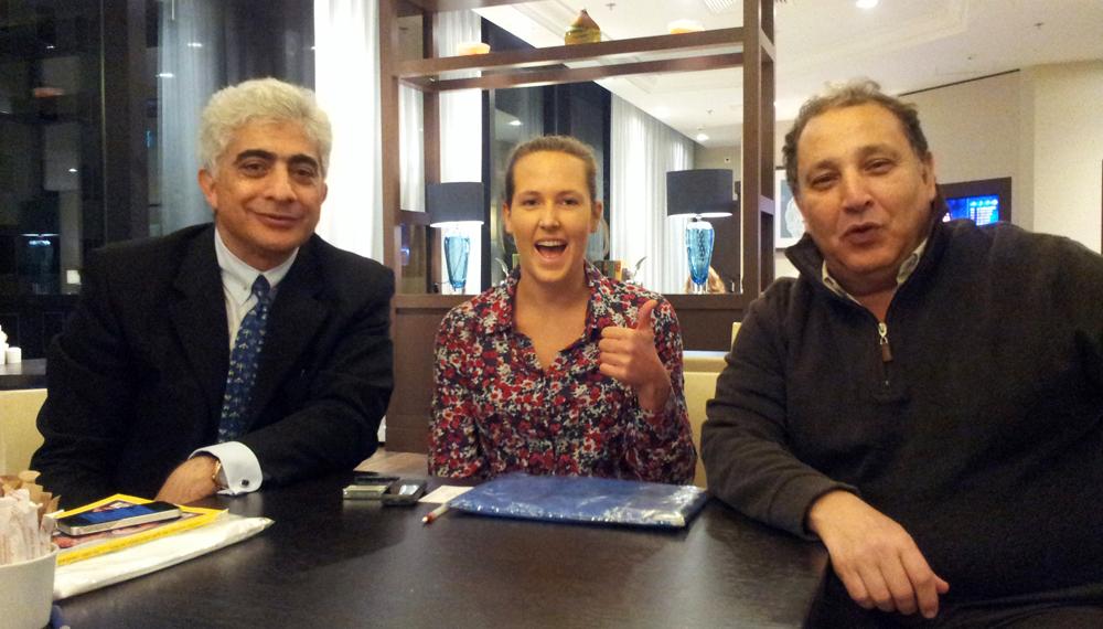 Reda Bebars Karolina Winkowska Ahmed Shokry