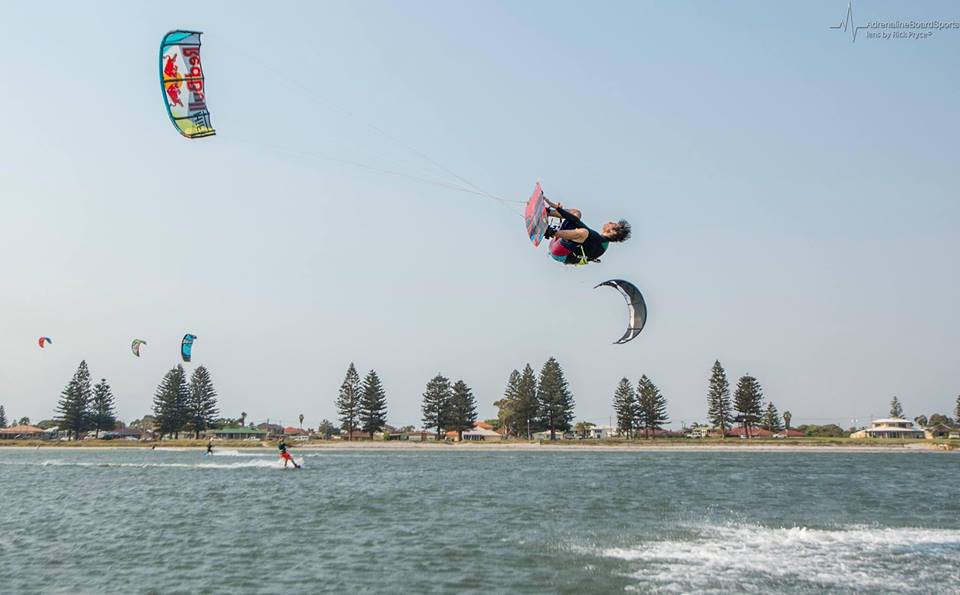 Double Half Cab Roll - Christophe Tack - photo: Adrenaline Boardsports/Nick Pryce